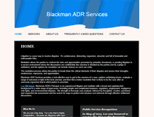 Tablet Screenshot of blackmanadr.com